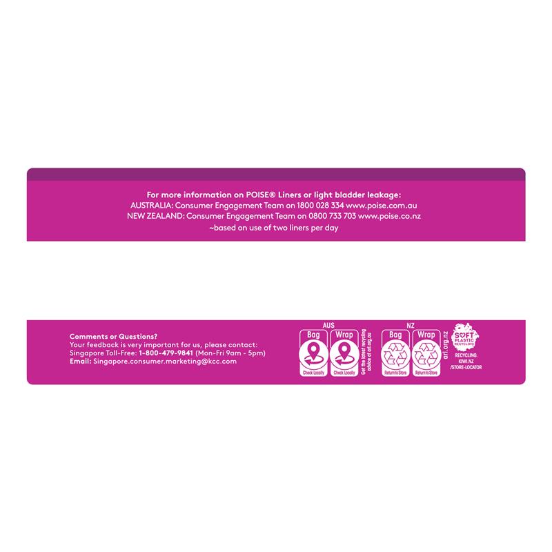 Load image into Gallery viewer, Poise Liner Extra Long Bulk 44 Pack
