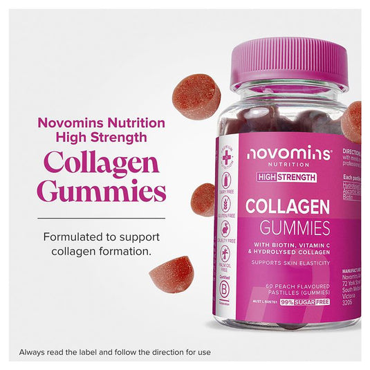 Novomins Collagen 60 Gummies NEW