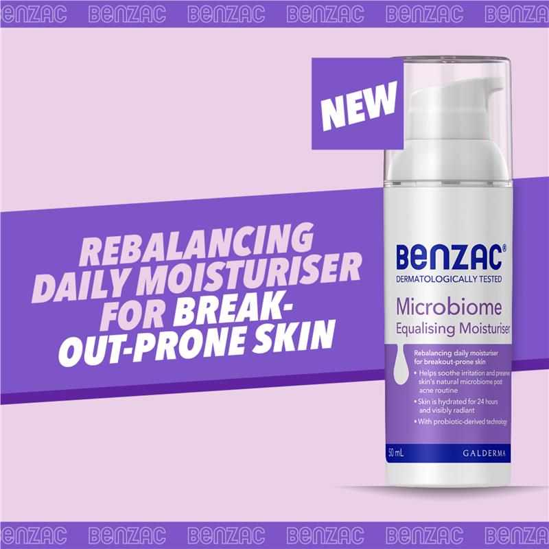 Load image into Gallery viewer, Benzac Microbiome Equalising Moisturiser 50ml
