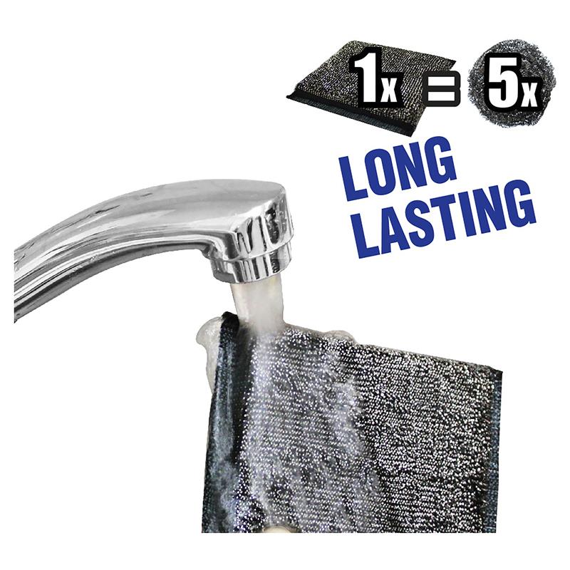 Load image into Gallery viewer, Vileda Power Scrub Scourer 2 Pack
