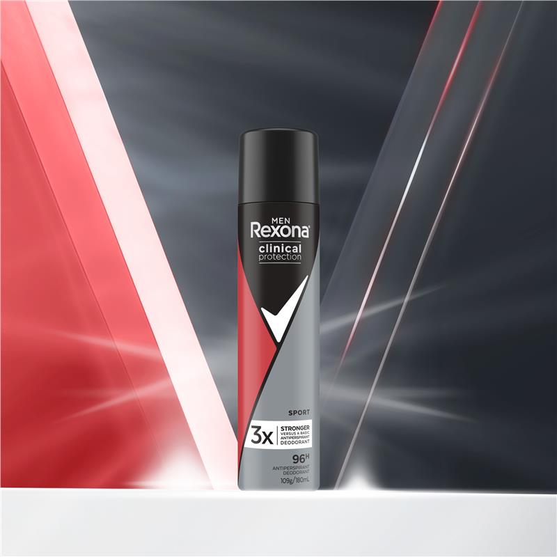 Load image into Gallery viewer, Rexona Men Clinical Protection Antiperspirant Aerosol Sport 180ml
