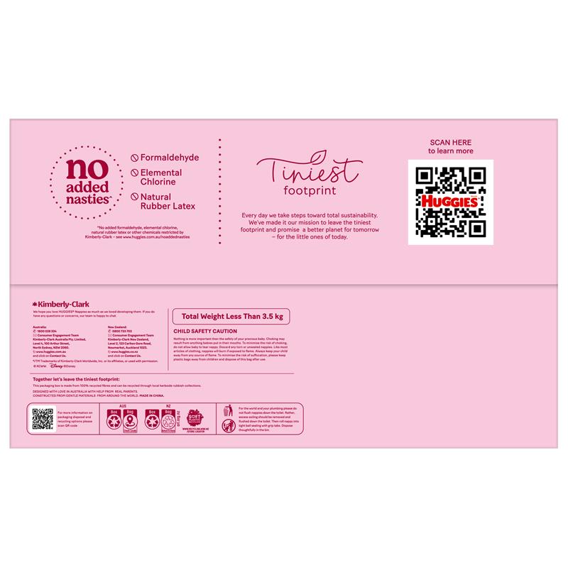 Load image into Gallery viewer, Huggies Ultra Dry Nappies Girl Size 6 Jumbo 60 Pack
