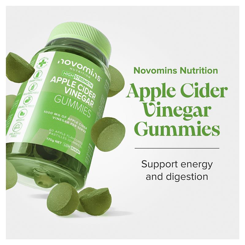 Load image into Gallery viewer, Novomins Apple Cider Vinegar 60 Gummies

