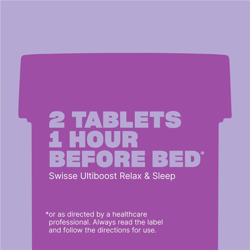 Load image into Gallery viewer, Swisse Ultiboost Relax &amp; Sleep 60 Tablets
