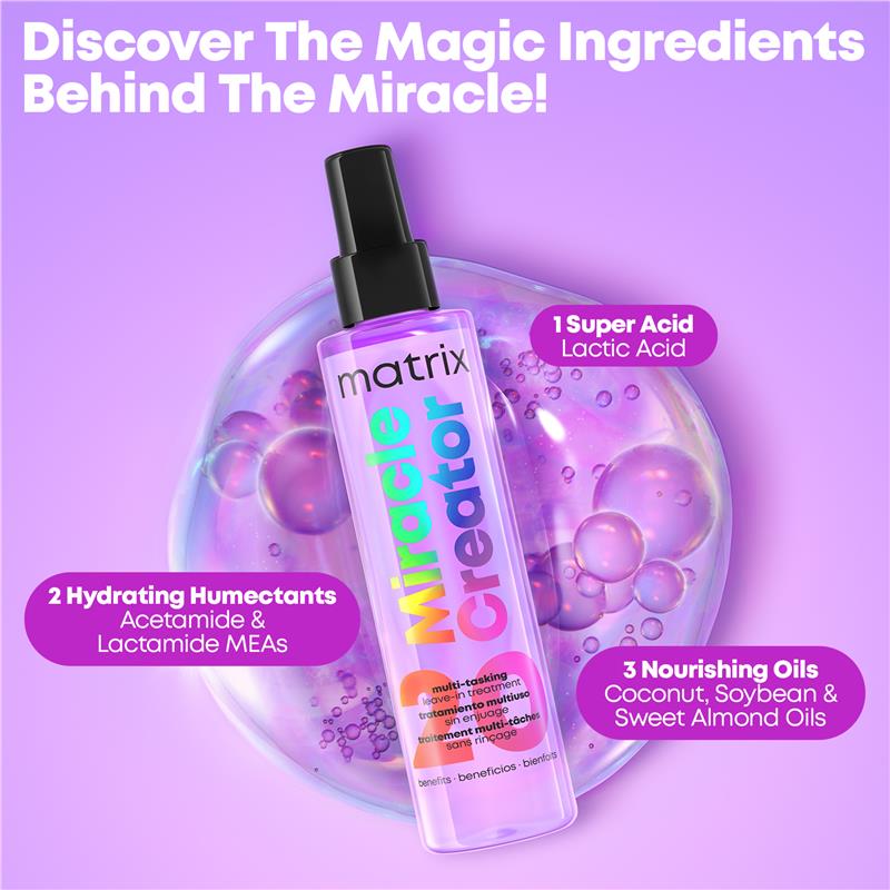 Load image into Gallery viewer, Matrix Miracle Creator Multi Tasking Hair Treatment 200ml
