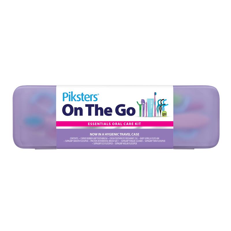 Load image into Gallery viewer, Piksters On The Go Essentials Oral Care Kit
