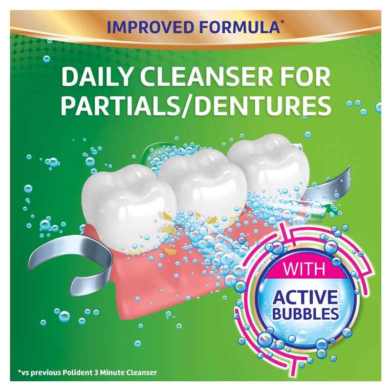Load image into Gallery viewer, Polident Denture Cleanser Fresh Active Tablets 36
