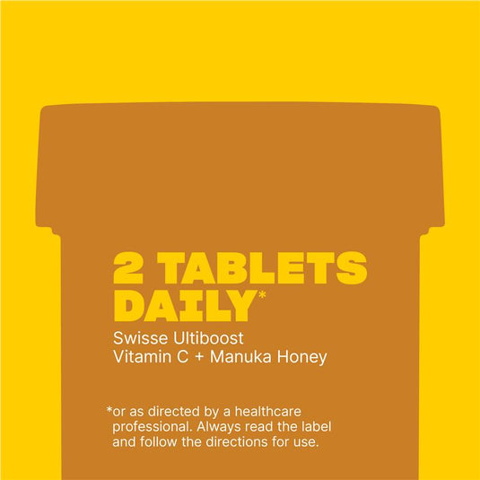 Swisse Vitamin C + Manuka Honey 120 Tablets