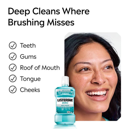 Listerine Mouthwash Zero 750ml