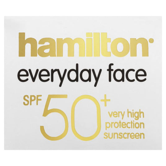 Hamilton SPF 50+ Everyday Face Cream 75g