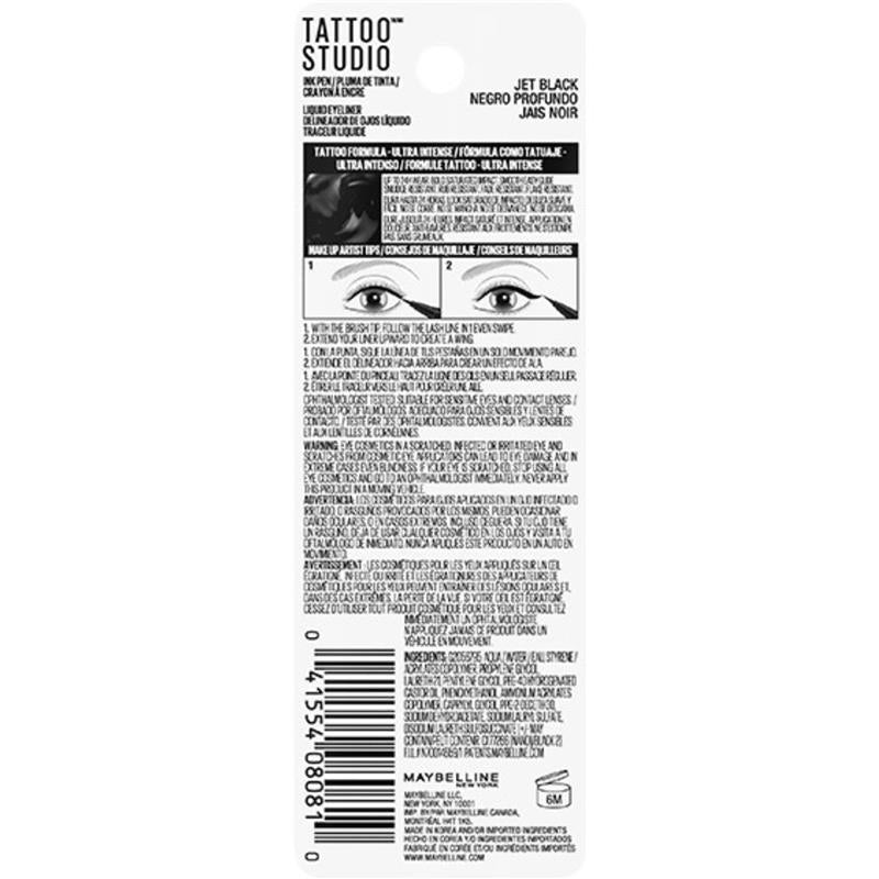 Load image into Gallery viewer, Maybelline Tattoo Liner Ink Pen Nu Black

