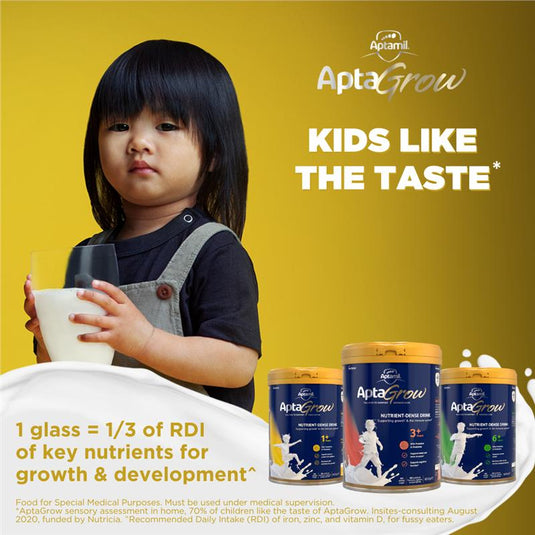 AptaGrow Nutrient-Dense Milk Drink From 1+ Years 900g