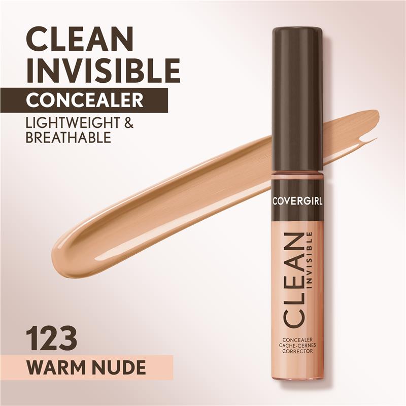 Load image into Gallery viewer, Covergirl Clean Invisible Concealer 123 Warm Nude 7ml
