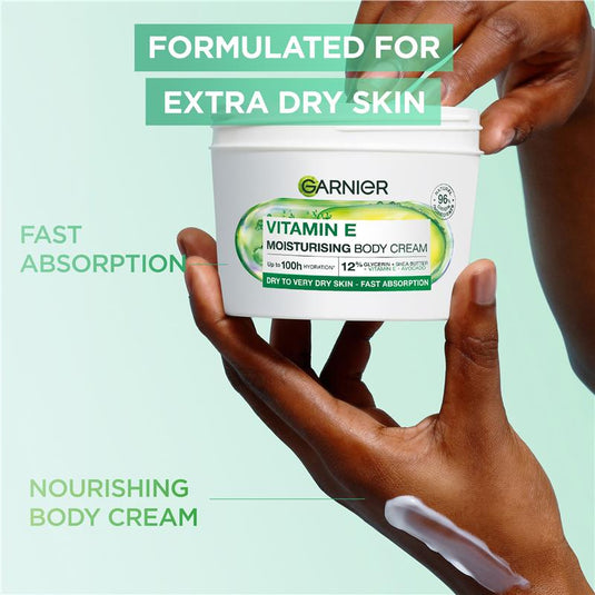 Garnier Body Vitamin E Moisturising Body Cream 380ml