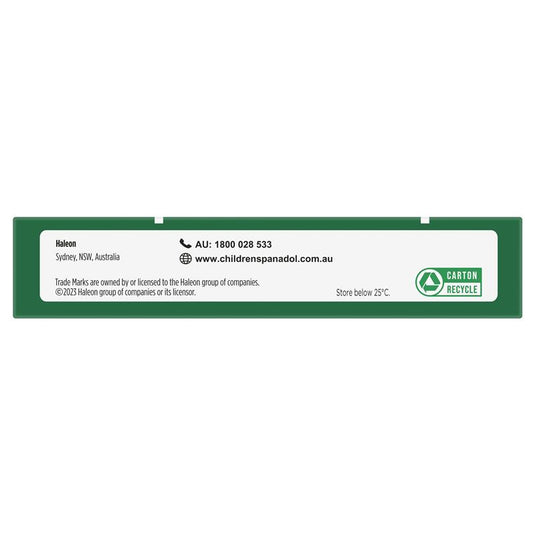 Panadol 250mg 5-12 Years 10 Suppositories