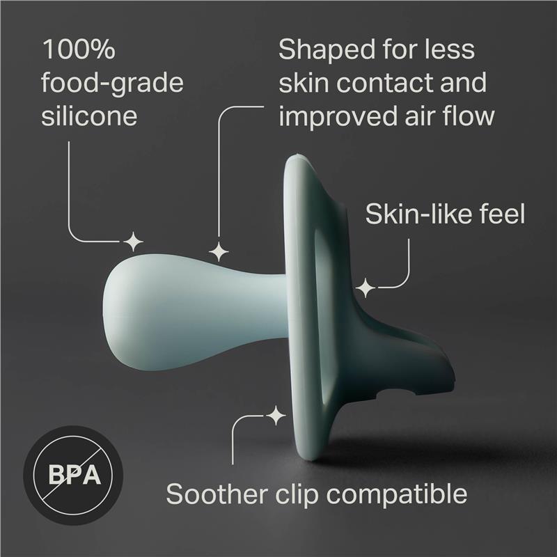 Load image into Gallery viewer, Tommee Tippee Ultralight Soother Day 6-18 Months 2 Pack

