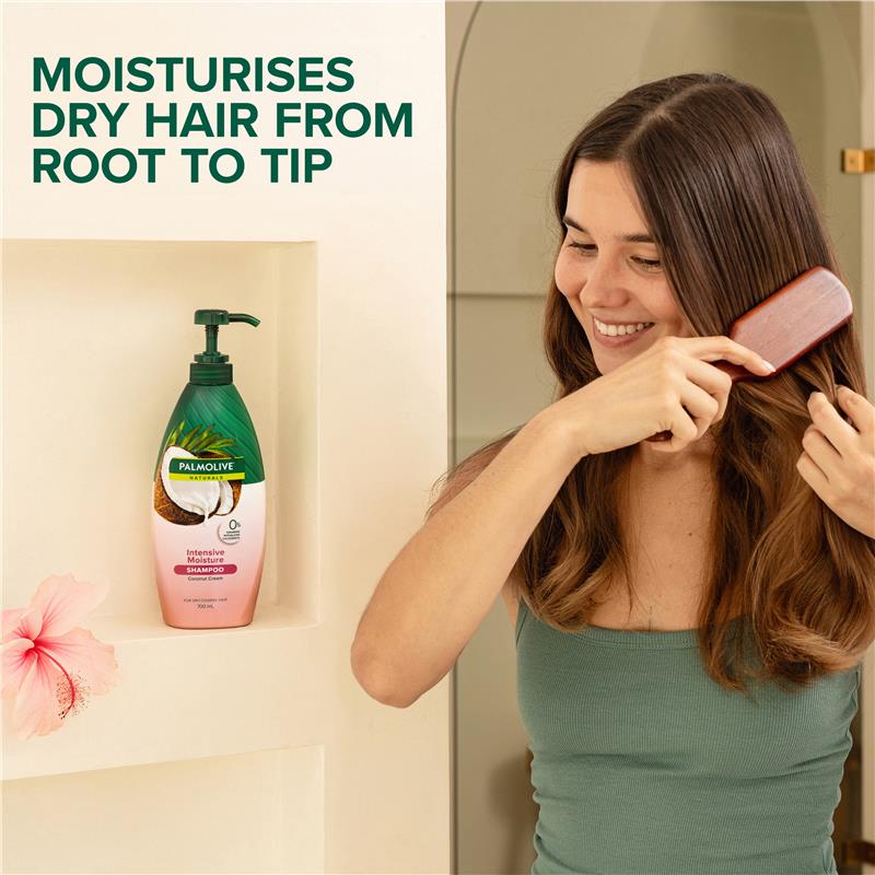 Load image into Gallery viewer, Palmolive Naturals Intensive Moisture for dry/coarse Hair Shampoo Coco cream &amp; Pure milk protein 700mL
