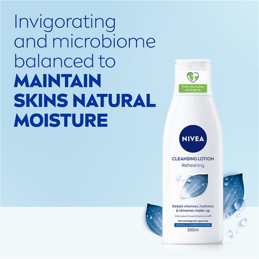 NIVEA Daily Essentials Refreshing Face Cleansing Lotion 200ml
