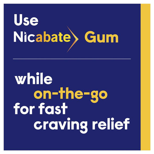 Nicabate Extra Fresh Mint Gum Quit Smoking 2mg 30 pieces
