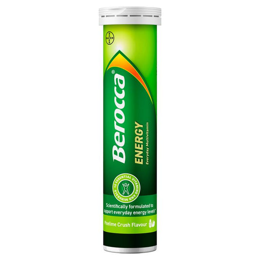Berocca Energy Pinelime Crush 60 Effervescent Tablets Exclusive