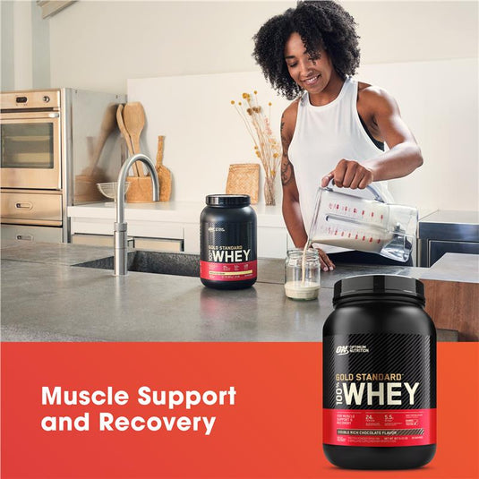 Optimum Nutrition Gold Standard 100% Whey Double Rich Chocolate 907g