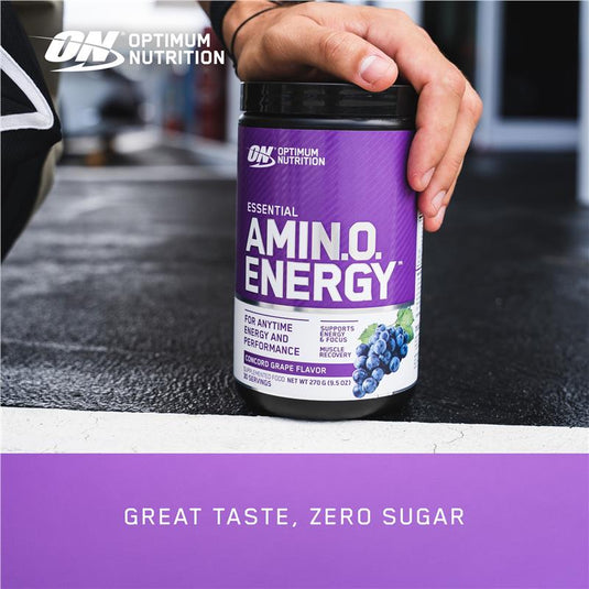 Optimum Nutrition Amino Energy Concord Grape 65 Serve 585g