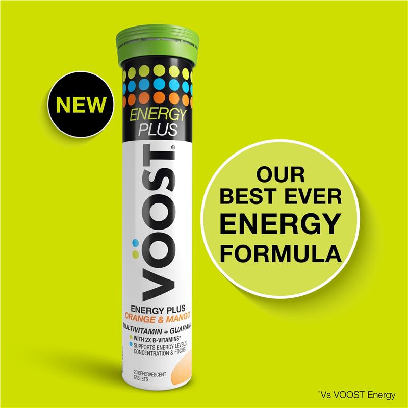 Load image into Gallery viewer, Voost Energy Plus Orange &amp; Mango Effervescent 60 Pack Exclusive Size
