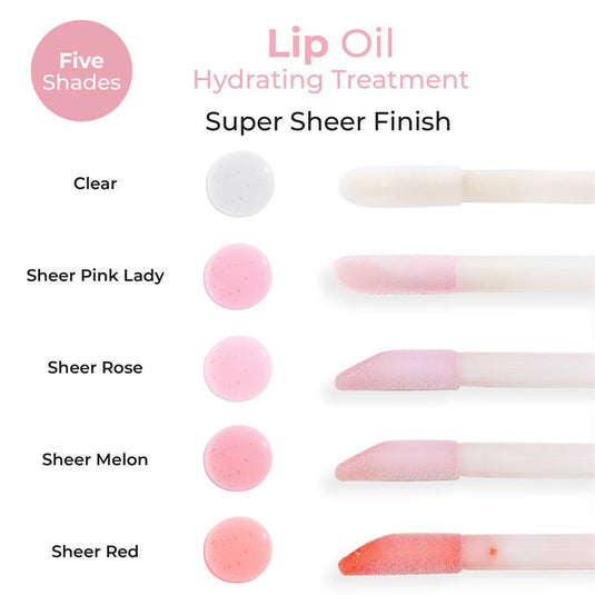 MCoBeauty Lip Oil Hydrating Treatment Sheer Melon
