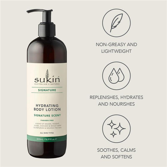 Sukin Signature Hydrating Body Lotion 500ml
