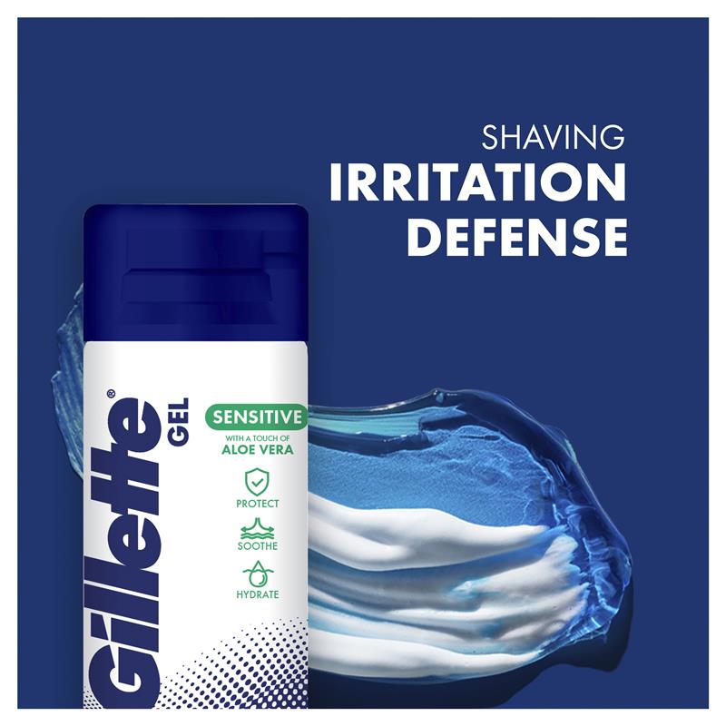 Load image into Gallery viewer, Gillette Aloe Sensitive Gel 70g
