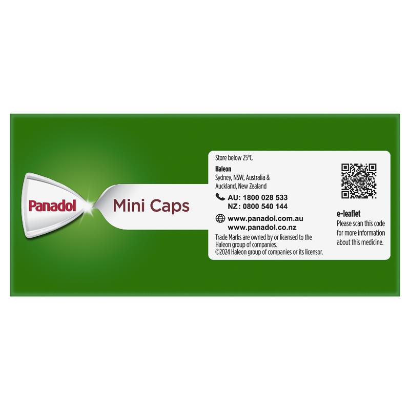 Load image into Gallery viewer, Panadol Paracetamol Pain Relief Mini Capsules 48 Capsules
