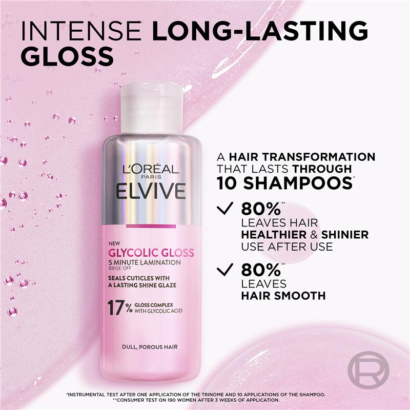 Load image into Gallery viewer, L'Oreal Paris Elvive Glycolic Gloss Lamination Treatment 200ml
