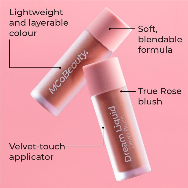 Load image into Gallery viewer, MCoBeauty Dream Liquid Dewy Blush True Rose Worth
