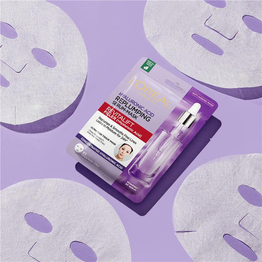 L'Oreal Paris Revitalift Filler Hyaluronic Acid Plumping Anti Wrinkle Sheet Mask