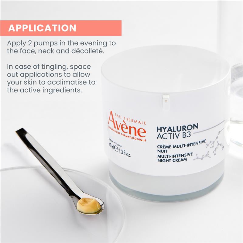 Load image into Gallery viewer, Avene Hyaluron Activ B3 Multi-Intensive Night Cream 40ml
