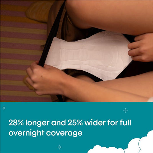 U By Kotex Maxi Ultimate Overnight Wing Pads 6 Pack