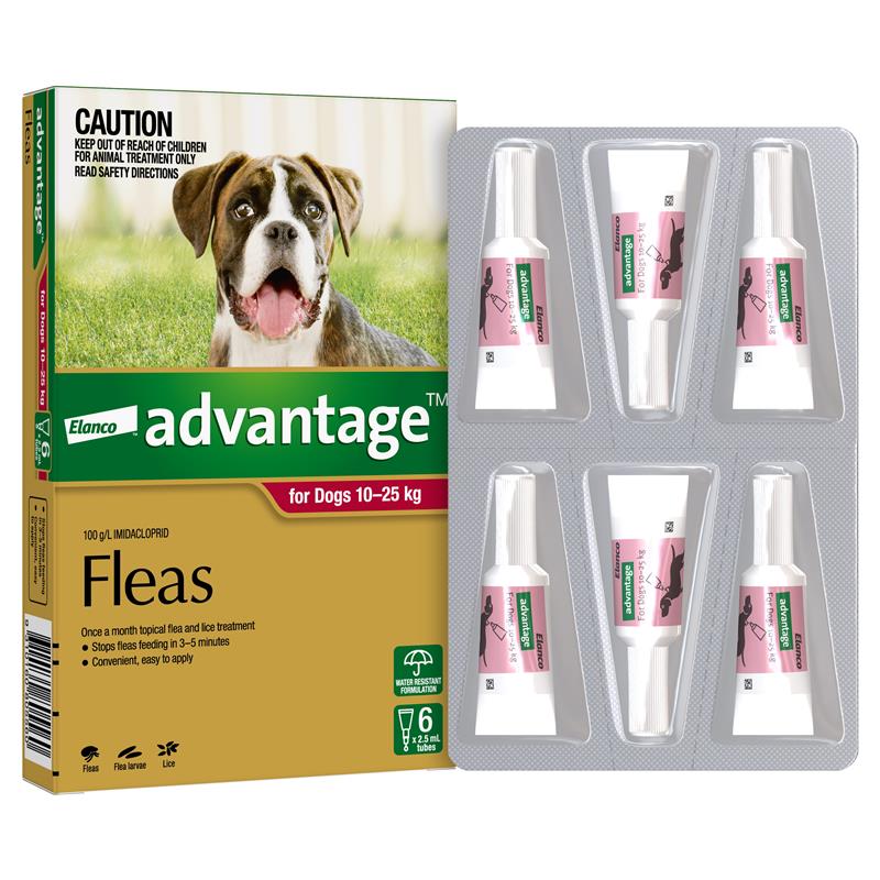 Load image into Gallery viewer, Advantage for Dogs 10 - 25 kg 6 pack
