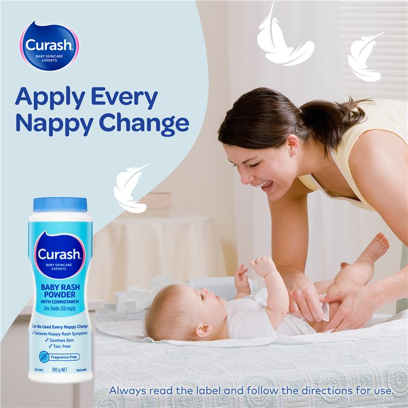 Load image into Gallery viewer, Curash Baby Rash Powder With Cornstarch 100g
