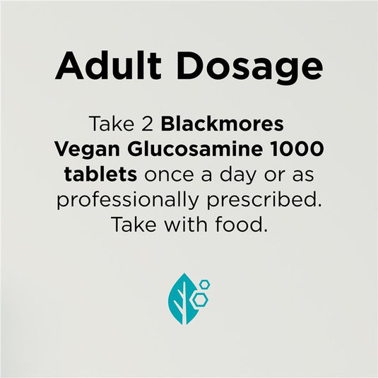 Blackmores Vegan Glucosamine 1000mg 200 Tablets