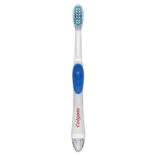 Colgate 360 Optic White Power toothbrush Medium with vibrating & polishing bristles