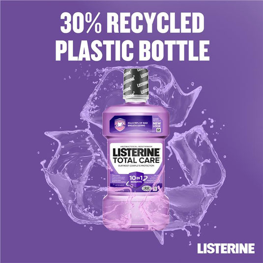 Listerine Total Care Antibacterial Mouthwash Value Pack 1.5L