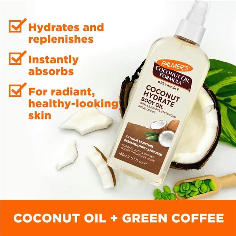 Load image into Gallery viewer, Palmers Coconut Oil Body Oil 150ml
