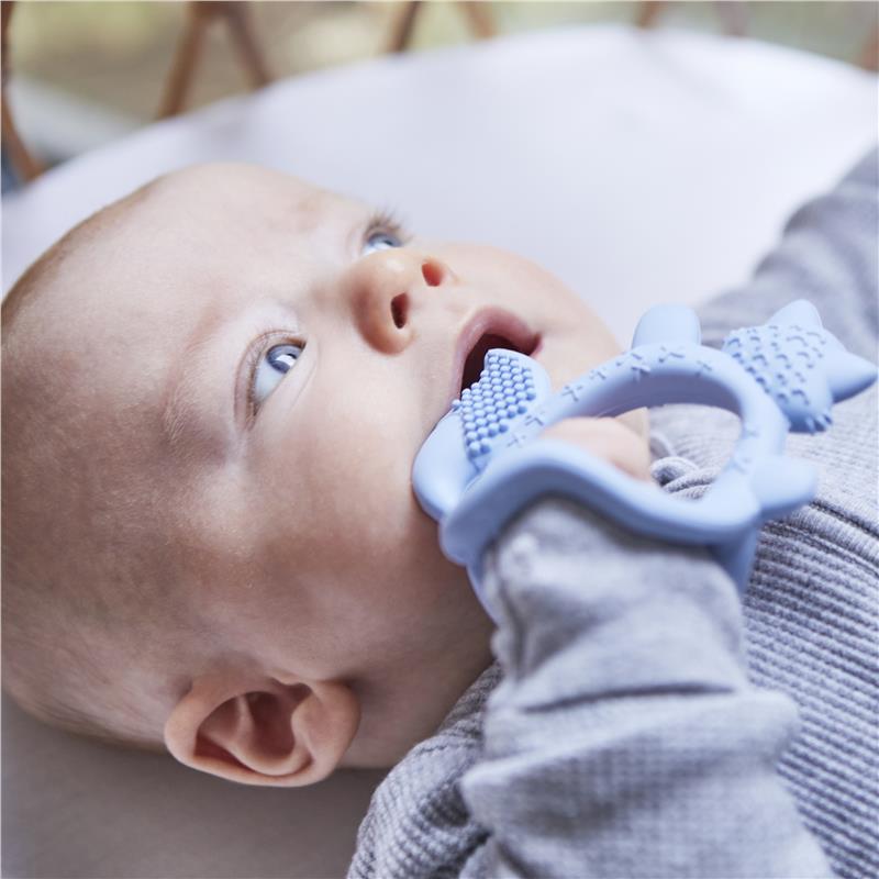 Load image into Gallery viewer, B.Box Wrist Teether Lullaby Blue

