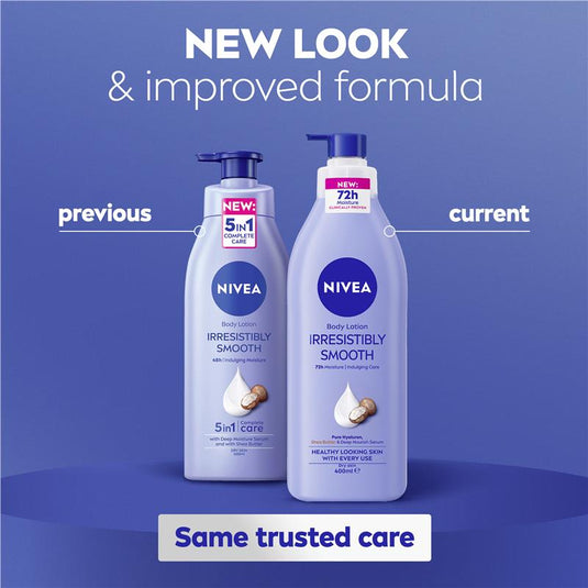 NIVEA Irresistibly Smooth Body Lotion 400ml