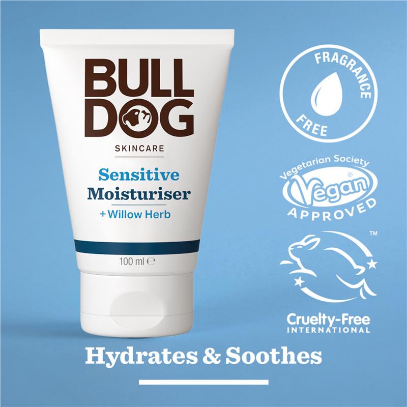 Load image into Gallery viewer, Bulldog Skincare for Men Sensitive Moisturiser 100ml
