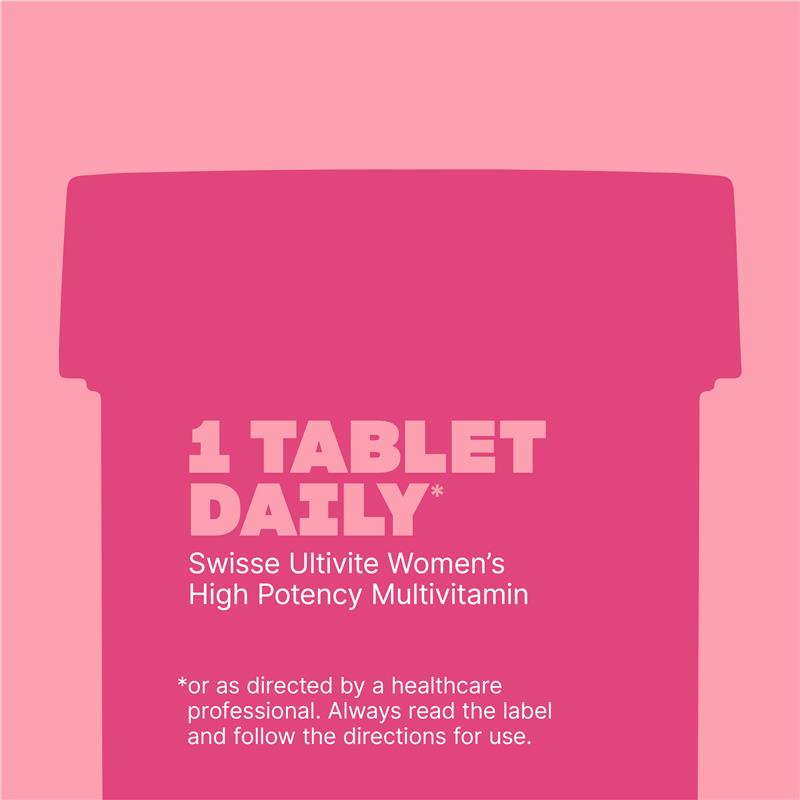 Load image into Gallery viewer, Swisse Women's Ultivite High Potency Multivitamin 40 Tablets
