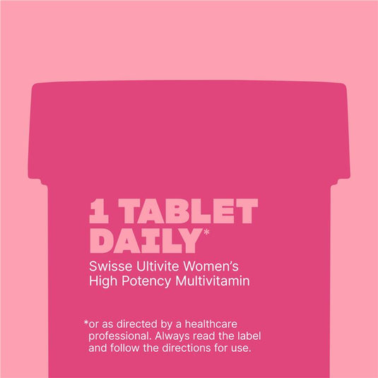 Swisse Women's Ultivite High Potency Multivitamin 40 Tablets