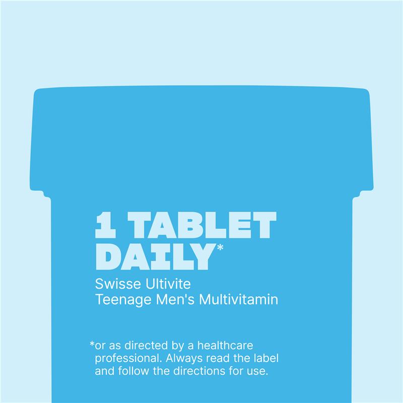 Load image into Gallery viewer, Swisse Teenage Ultivite Men's Multivitamin 60 Tablets
