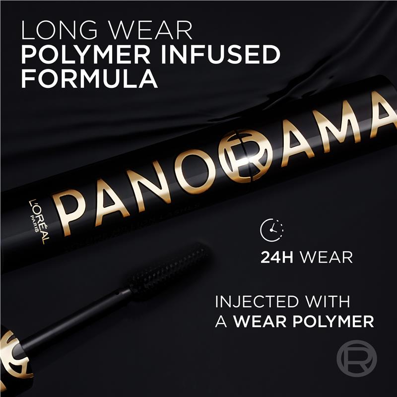 Load image into Gallery viewer, L'Oreal Paris Panorama Mascara All Night Black
