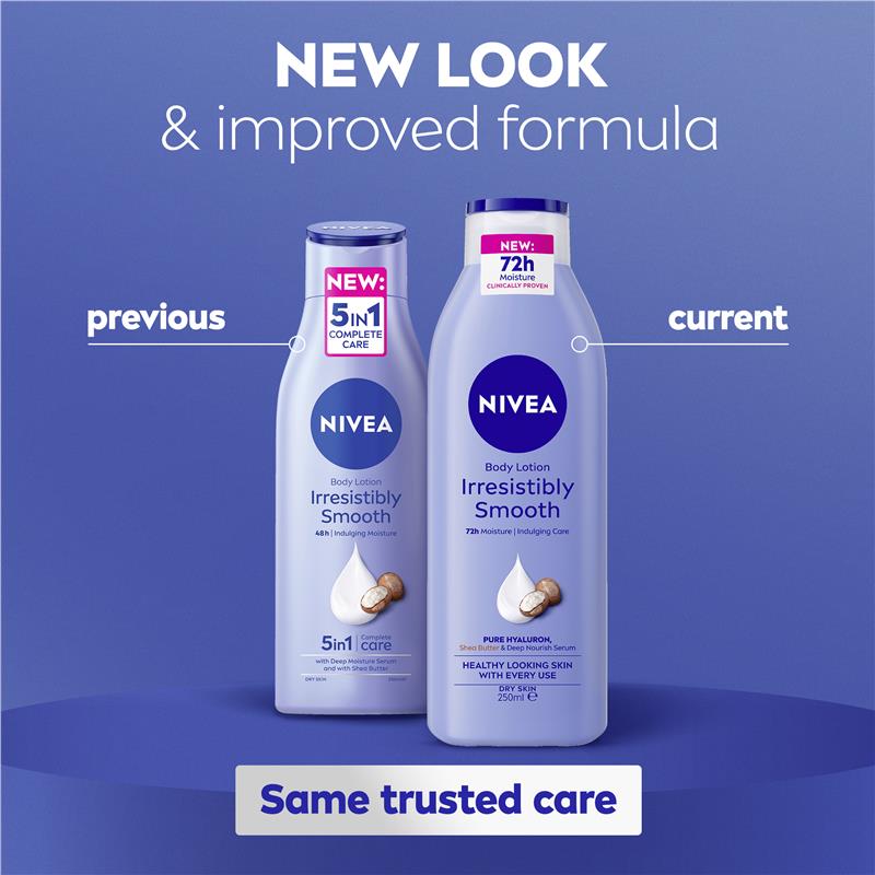 Load image into Gallery viewer, NIVEA Irresistibly Smooth Body Lotion 250ml
